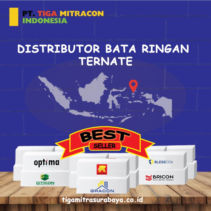 Distributor Bata Ringan Ternate, Hadirkan Brand Hebel Populer di Indonesia