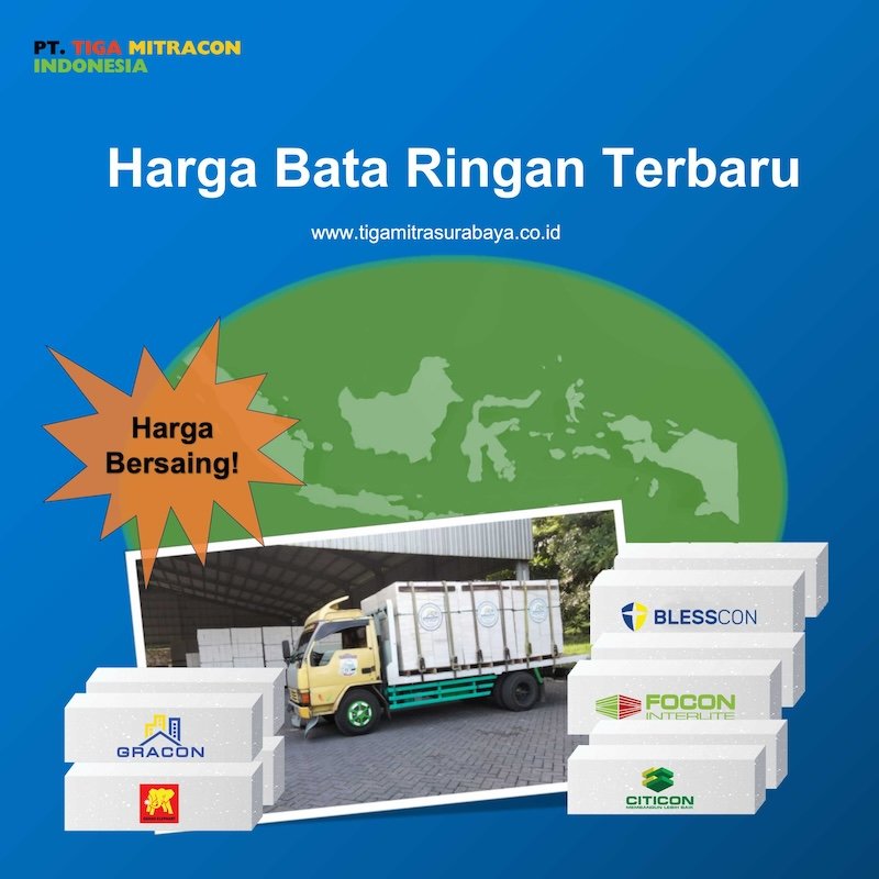 harga bata ringan terbaru