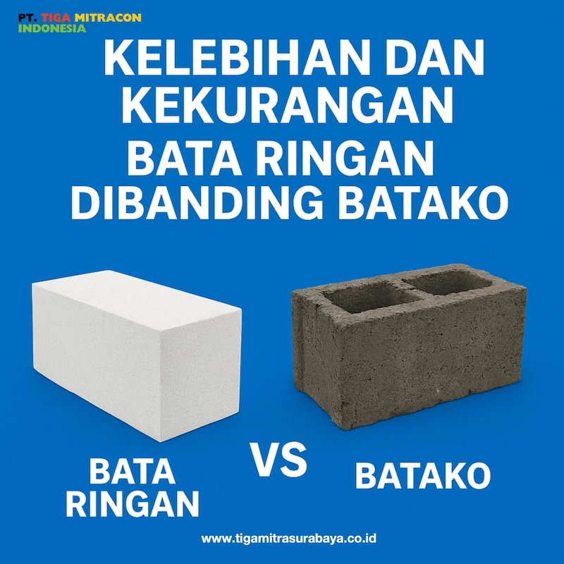 Perbandingan Bata Ringan dan Batako: Mana yang Lebih Baik?