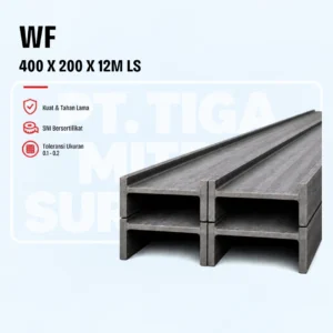 Baja Wide Flange (WF) LSI / KPSS 400 X 200 X 8 X 13mm – 12m